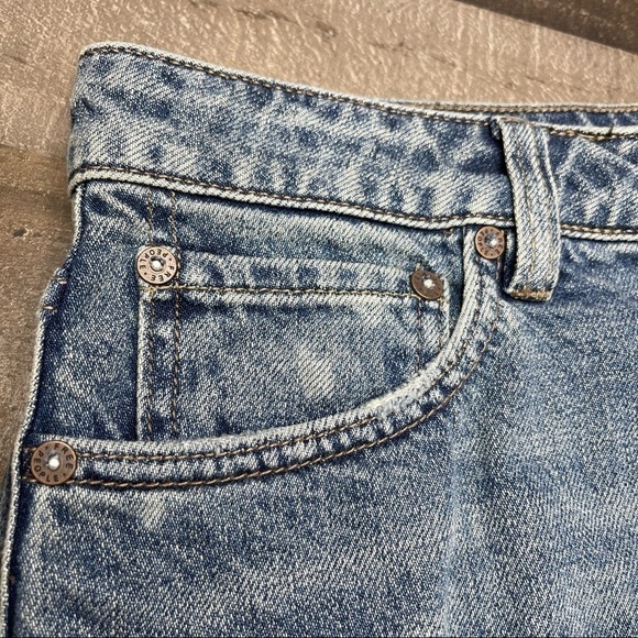 Free People Mini Zip It Up Denim Skirt size 28 - Picture 5 of 15